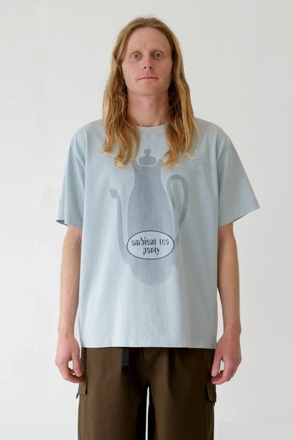 Ambient Tea Party SS Tee - Blue Dust