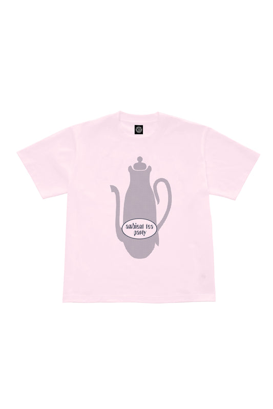 Ambient Tea Party SS Tee - Light Pink