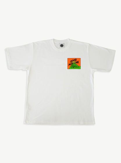 Mountain SS Tee – White