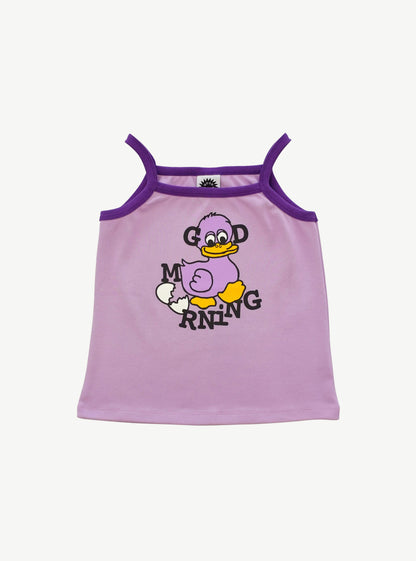 Duck Singlet Top – Lavender