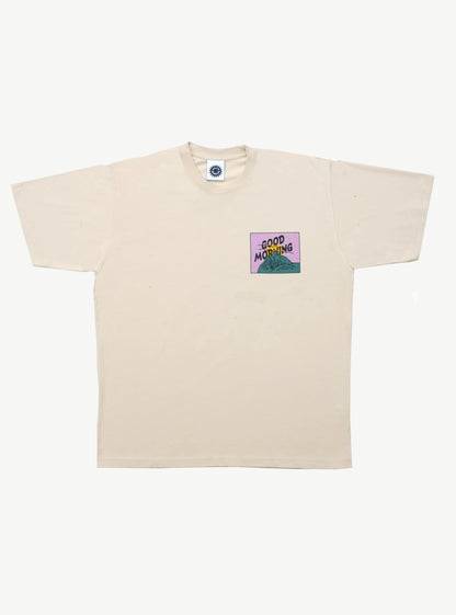 Mountain SS Tee – Bone