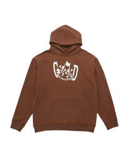 Dancers Fleece Hoodie - Choc