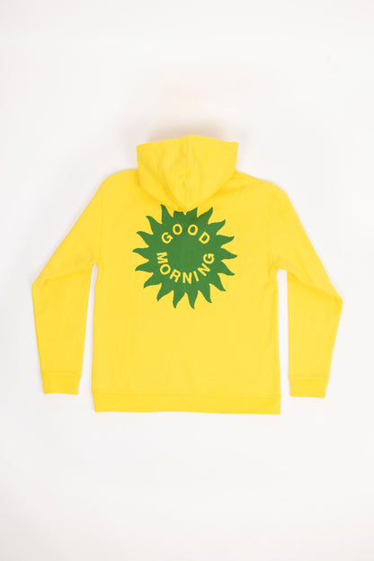 Love is The Answer Fleece Pullover Hood – Sunshine