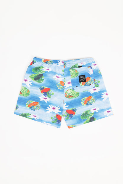 Joe Roberts Swim Short 15” - Frogs