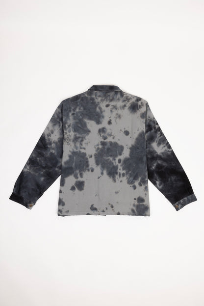 Workers Jacket – Smoke Tie Dye