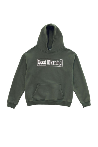 Grandfather Fleece Hoodie - Forest