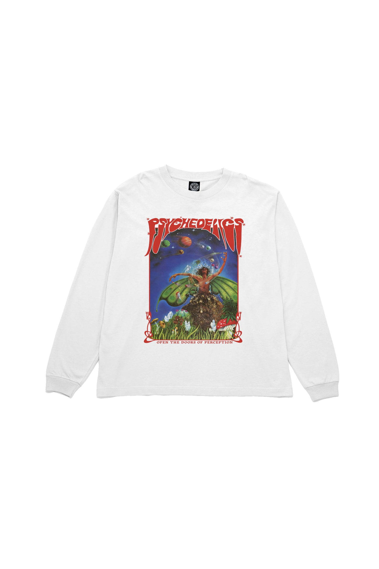 Psychedelics LS Tee - White