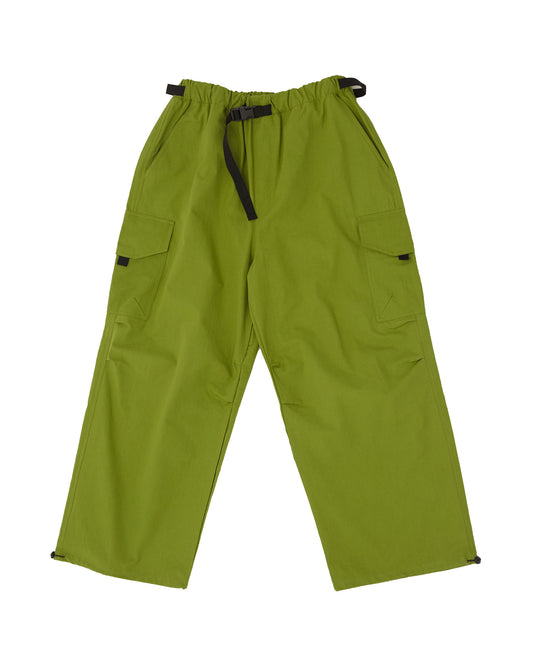 Wide Leg Ripstop Cargo Pant - Leaf