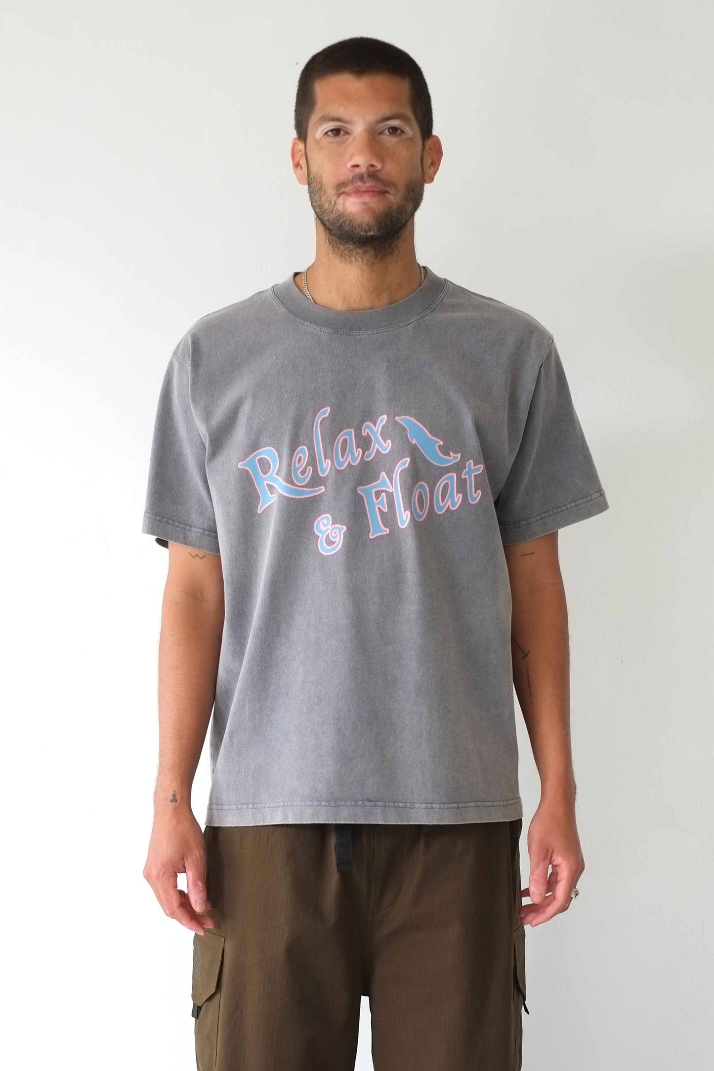 Relax & Float SS Tee - Indigo