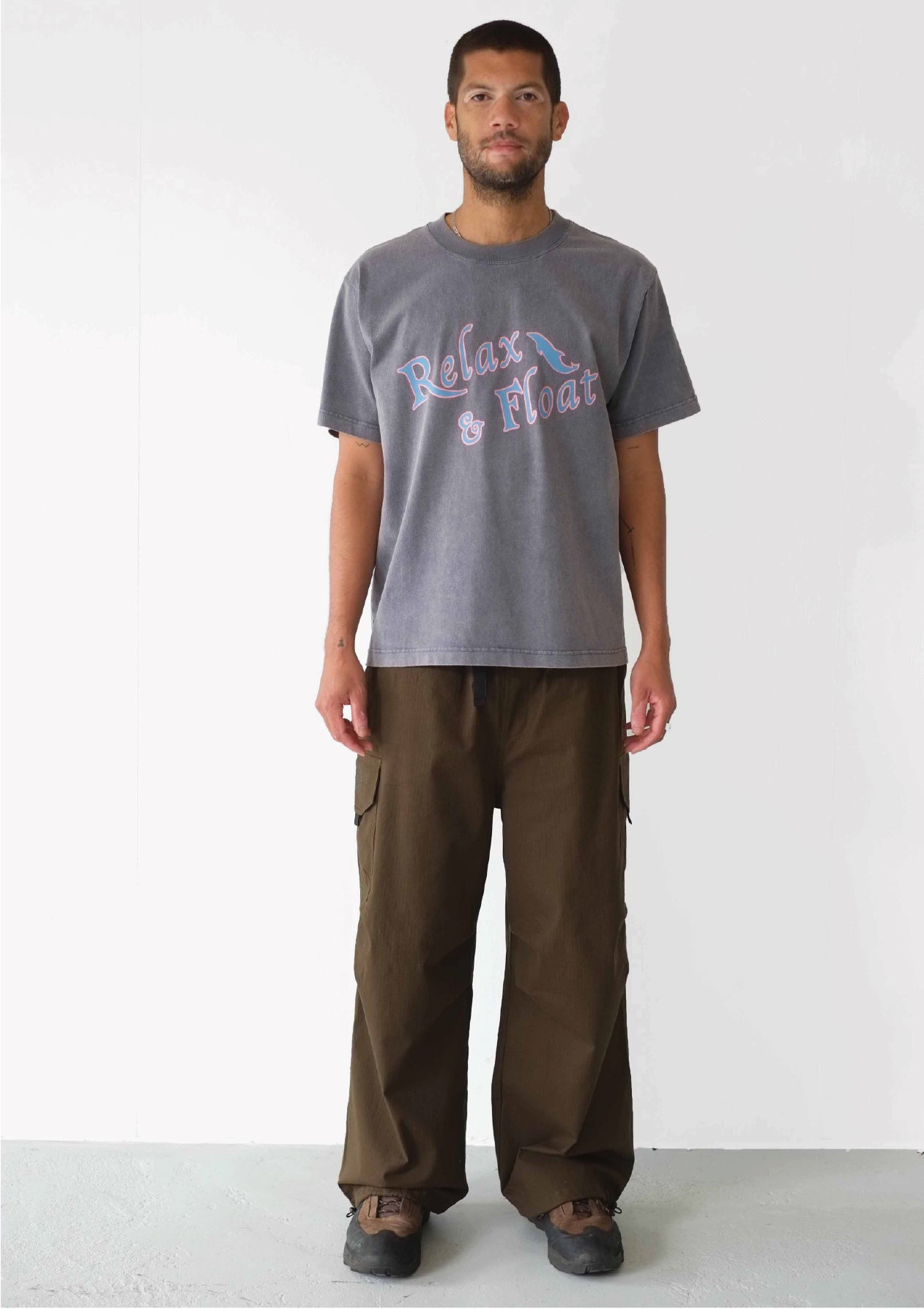 Relax & Float SS Tee - Indigo