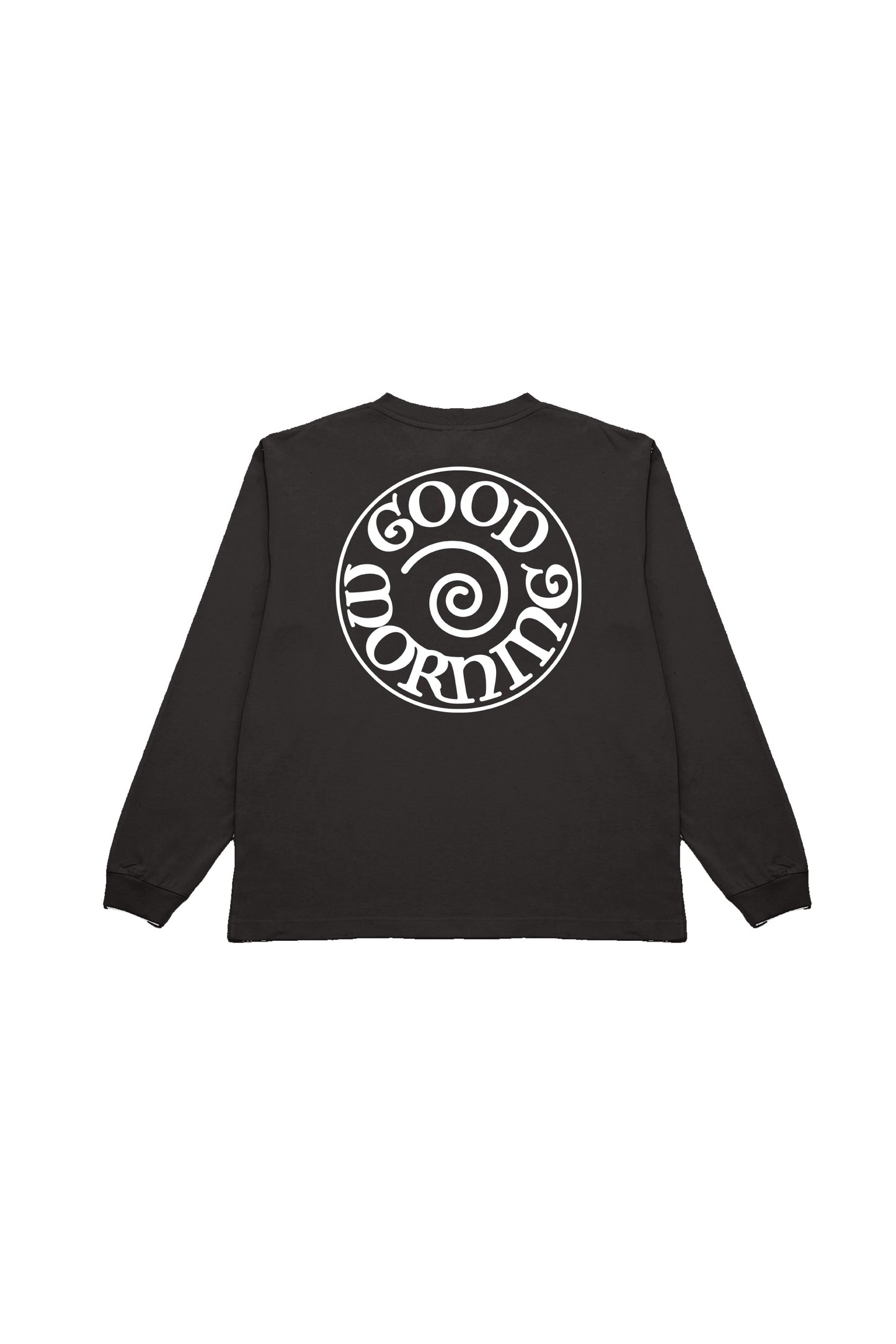 Spiral Logo LS Tee - Black