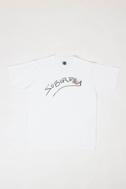 Suburbia SS Tee – White